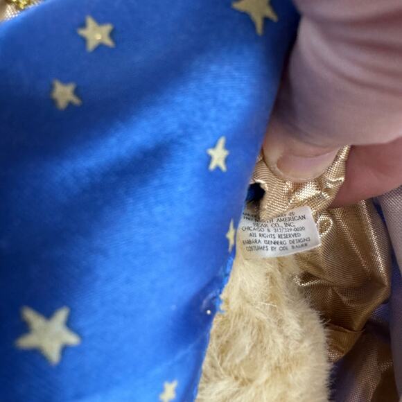 VTG 1989 Muffy Vanderbear Muffy Angel Fan Club Limited Holiday Edition - Picture 2 of 7